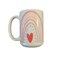 Rainbow Love 15 oz. Sublimation Ceramic Coffee Mug product 1